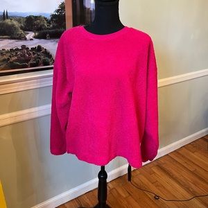 Loft Cozy Sherpa Sweatshirt